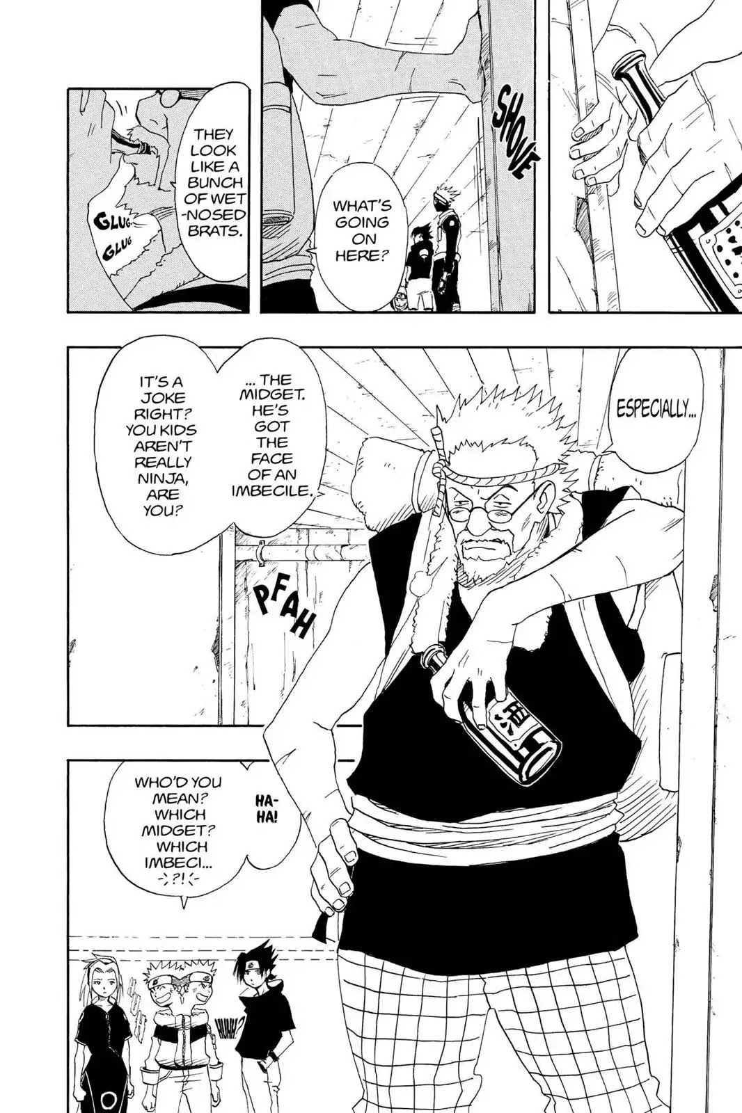 Naruto Chapter 9 page 10 - Chapter 9: The Worst Client