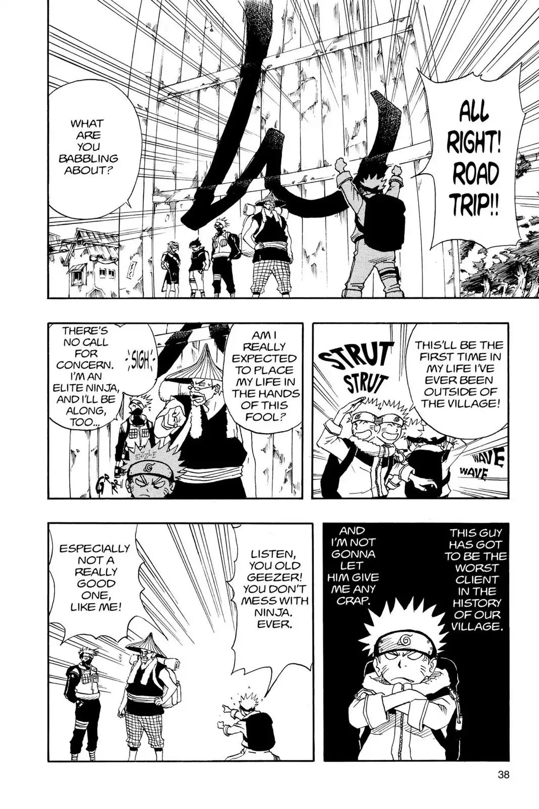 Naruto Chapter 9 page 12 - Chapter 9: The Worst Client
