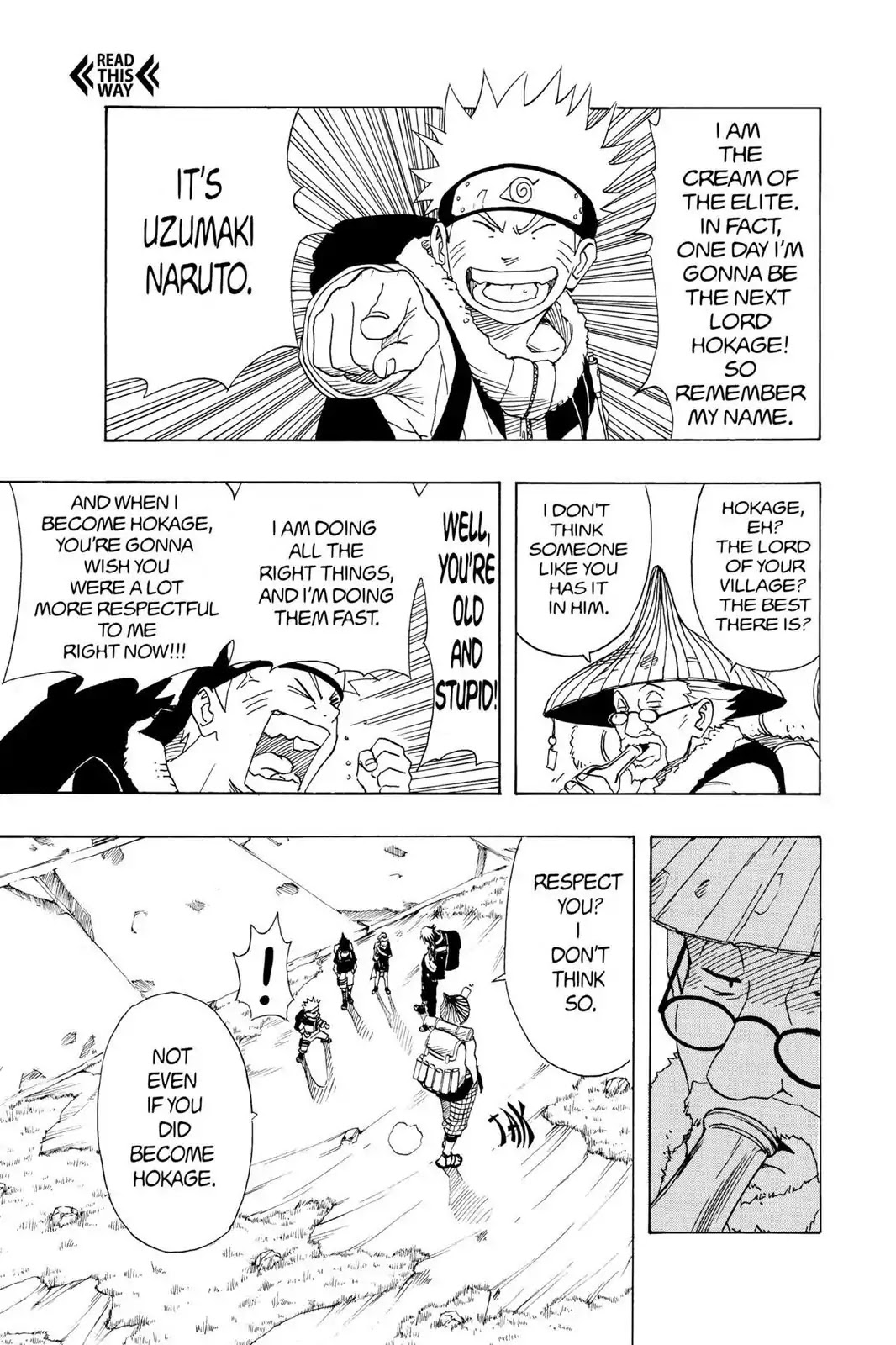 Naruto Chapter 9 page 13 - Chapter 9: The Worst Client