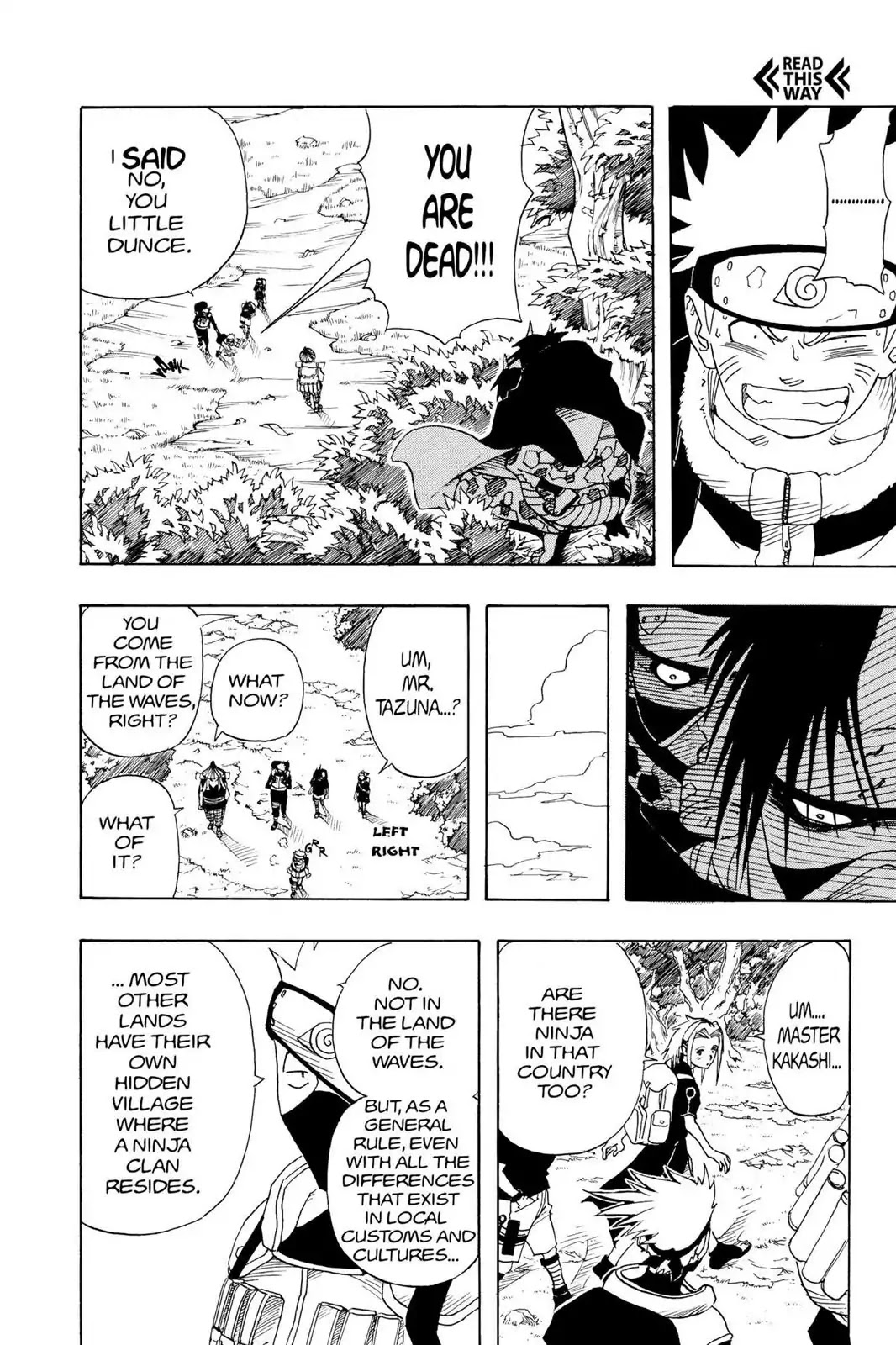 Naruto Chapter 9 page 14 - Chapter 9: The Worst Client