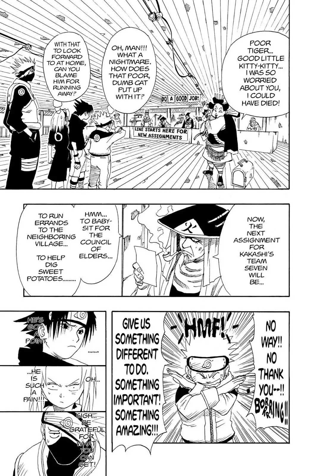 Naruto Chapter 9 page 5 - Chapter 9: The Worst Client