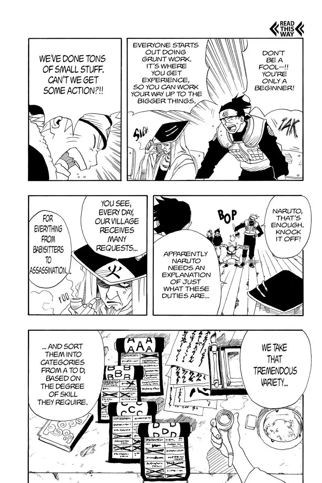 Naruto Chapter 9 page 6 - Chapter 9: The Worst Client