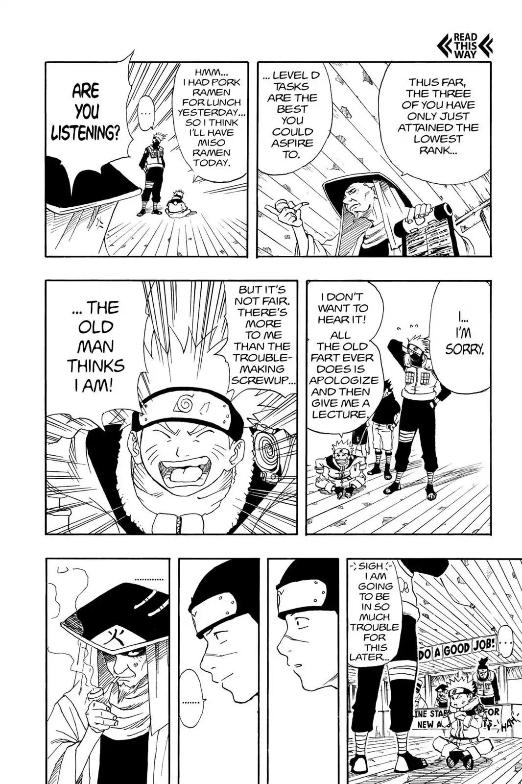 Naruto Chapter 9 page 8 - Chapter 9: The Worst Client