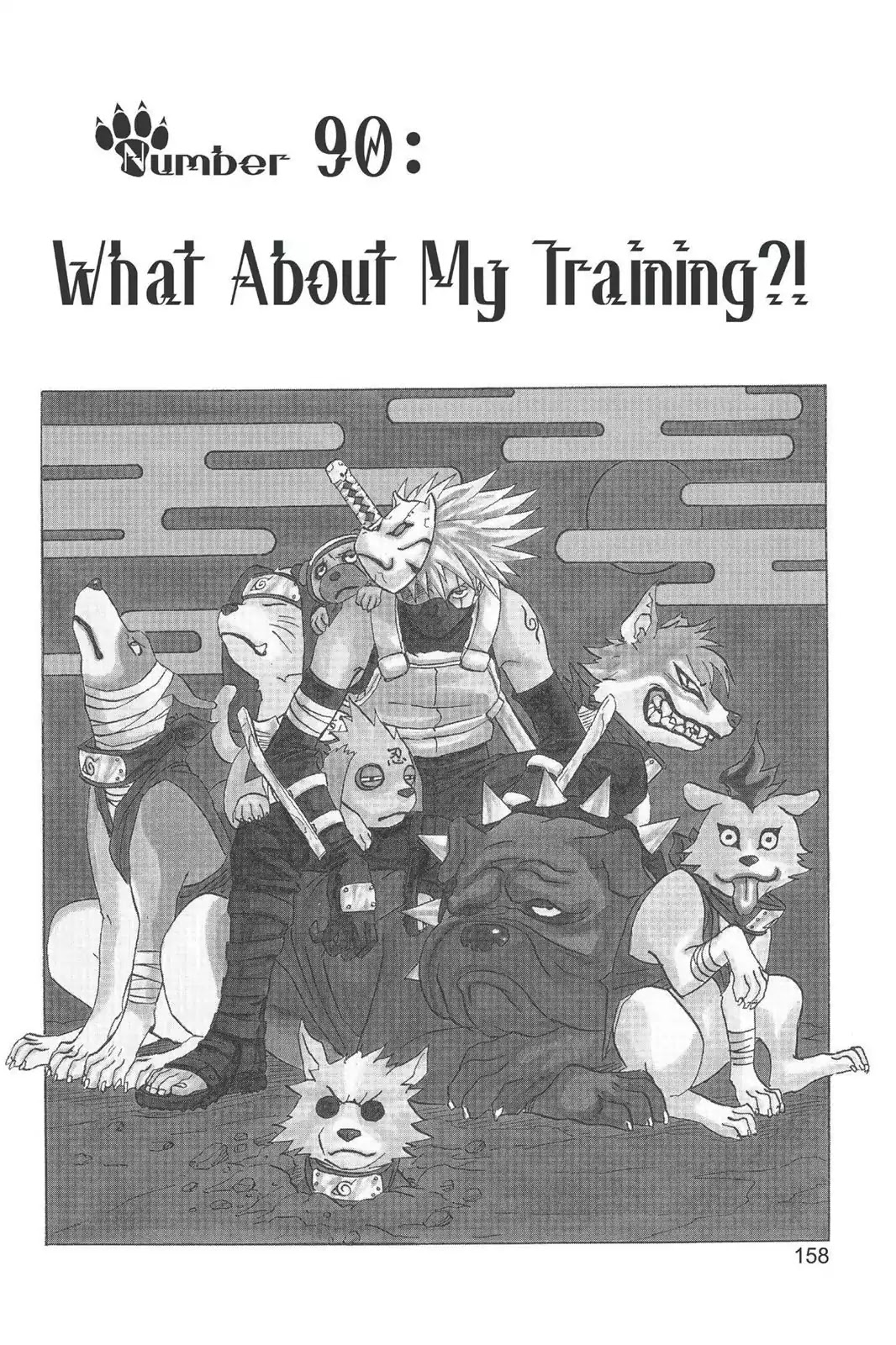 Naruto Chapter 90 page 1 - Chapter 90: What About My Training?!