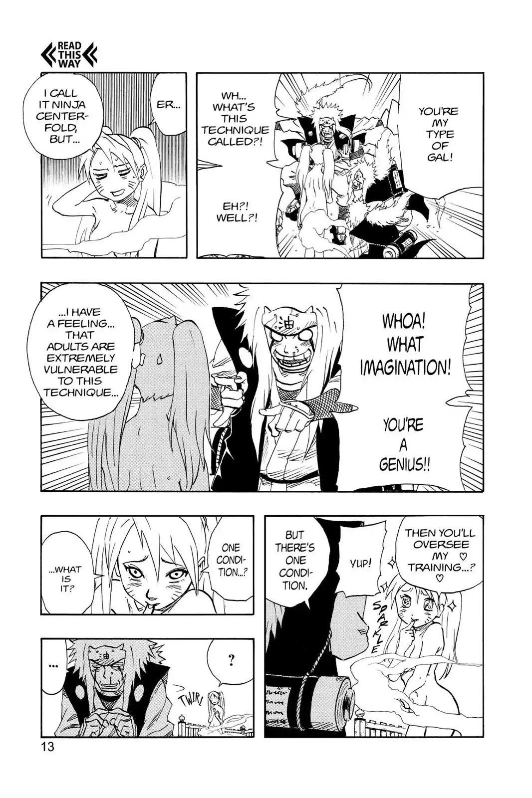 Naruto Chapter 91 page 14 - Chapter 91: Make Me Your Disciple?!