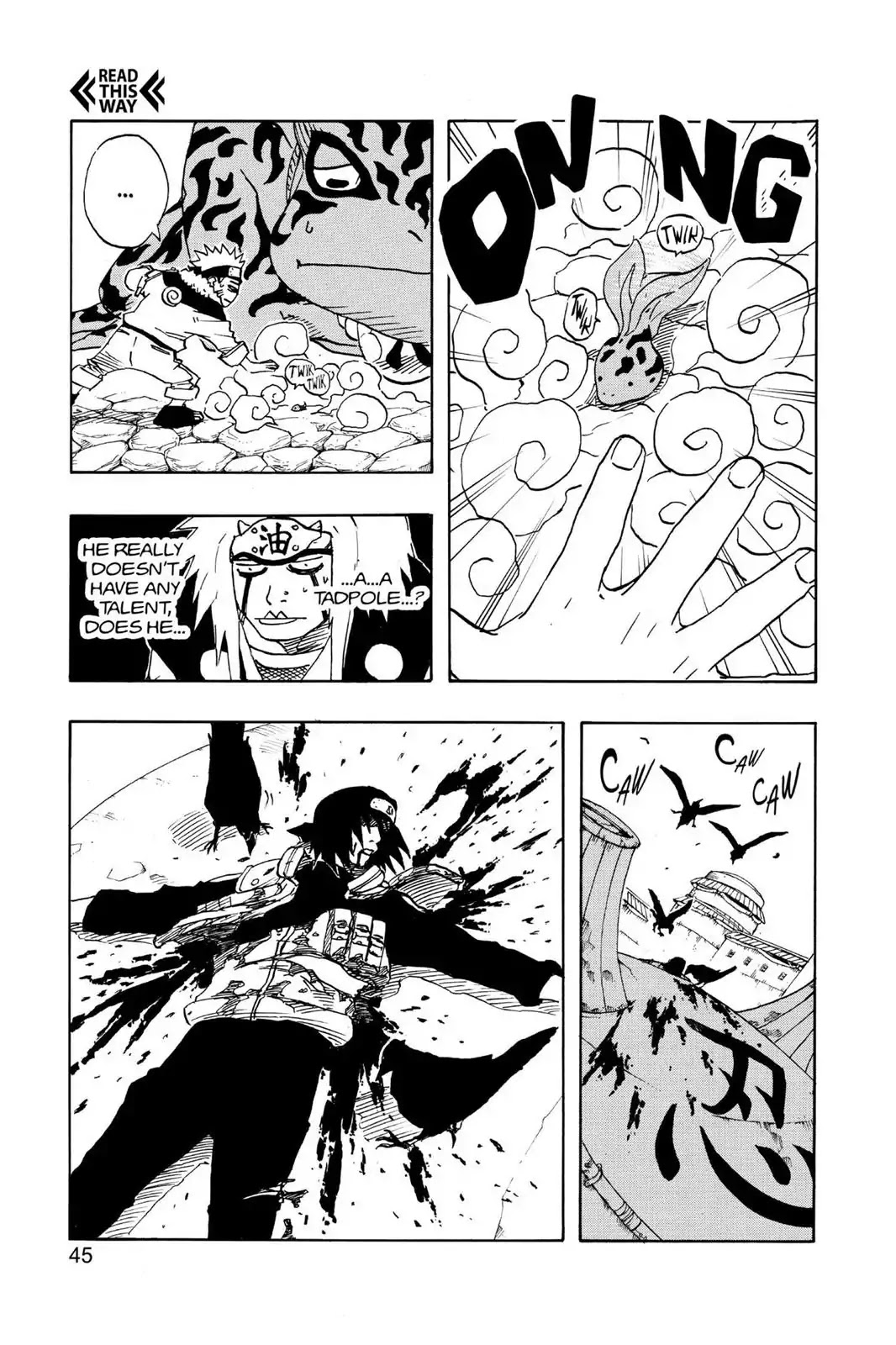 Naruto Chapter 92 page 19 - Chapter 92: Konoha Vs. Sound Vs. Sand...!!
