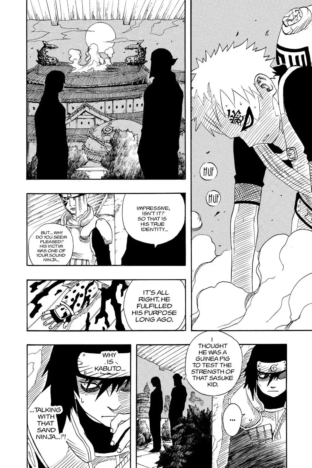 Naruto Chapter 92 page 2 - Chapter 92: Konoha Vs. Sound Vs. Sand...!!