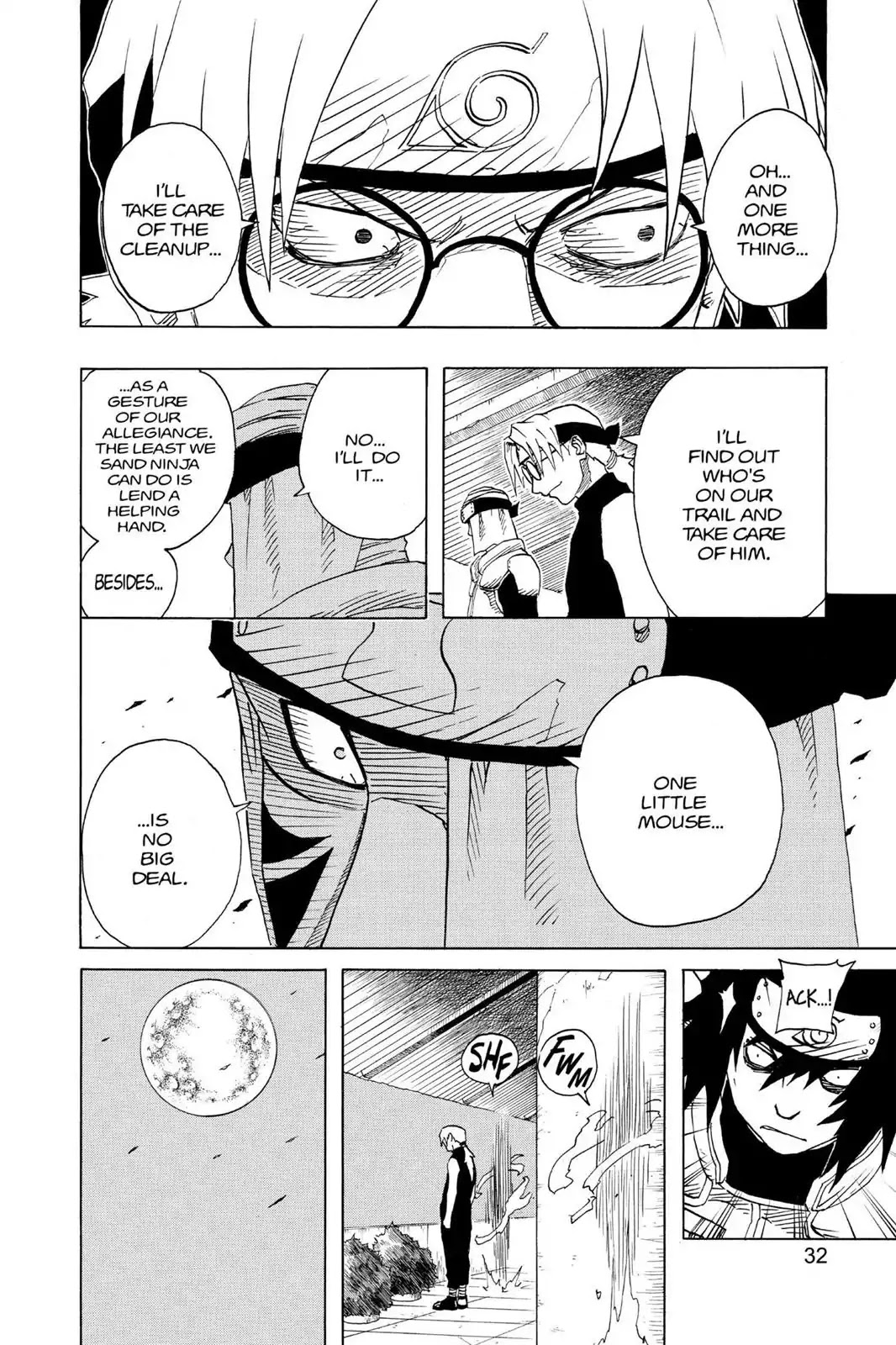 Naruto Chapter 92 page 6 - Chapter 92: Konoha Vs. Sound Vs. Sand...!!