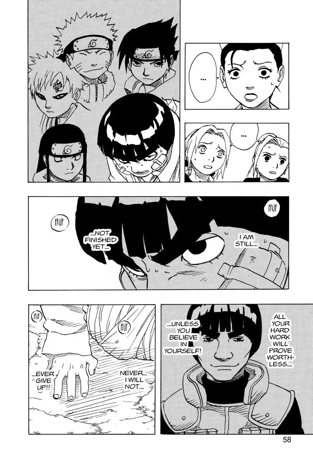 Naruto Chapter 93 page 12 - Chapter 93: Impassioned Efforts... Each And Every One!!