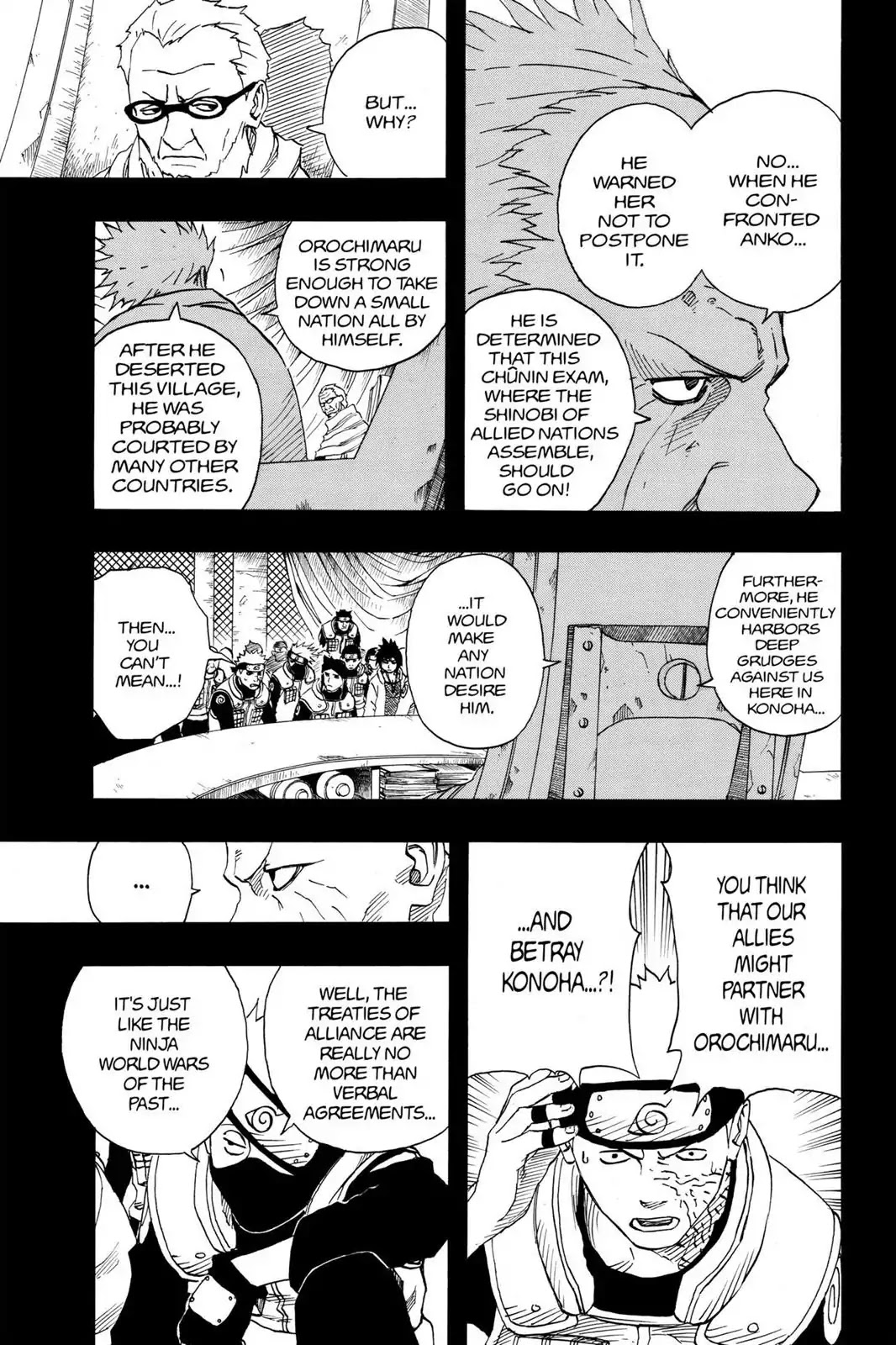 Naruto Chapter 93 page 5 - Chapter 93: Impassioned Efforts... Each And Every One!!