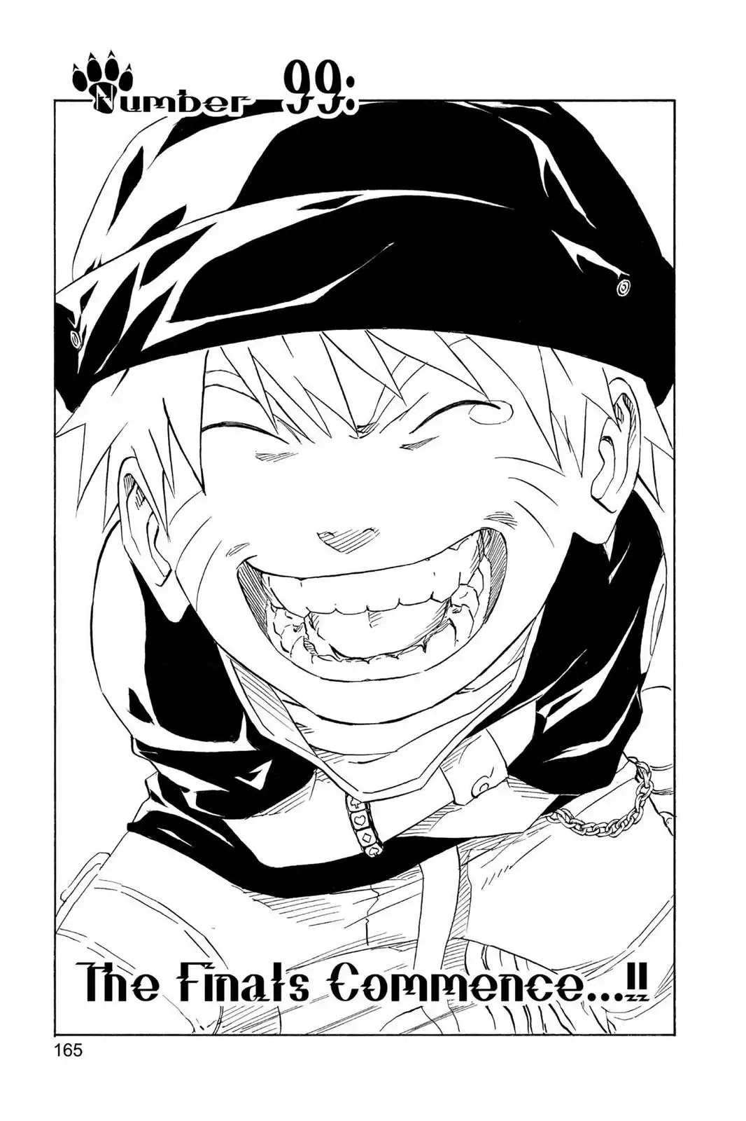 Naruto Chapter 99 page 1 - Chapter 99: The Finals Commence..!!