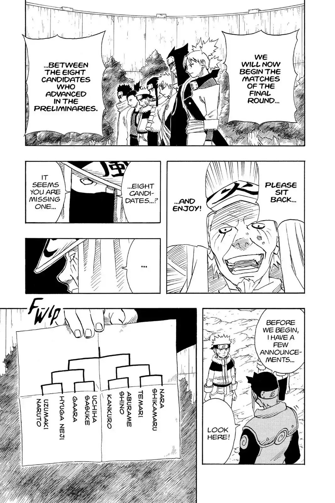 Naruto Chapter 99 page 7 - Chapter 99: The Finals Commence..!!
