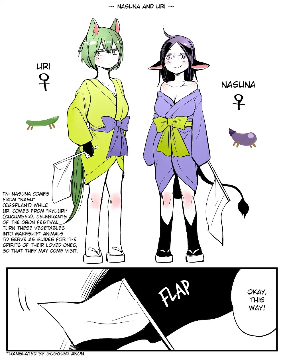 Nasuna and Uri Chapter 1 page 1 - Chapter 1