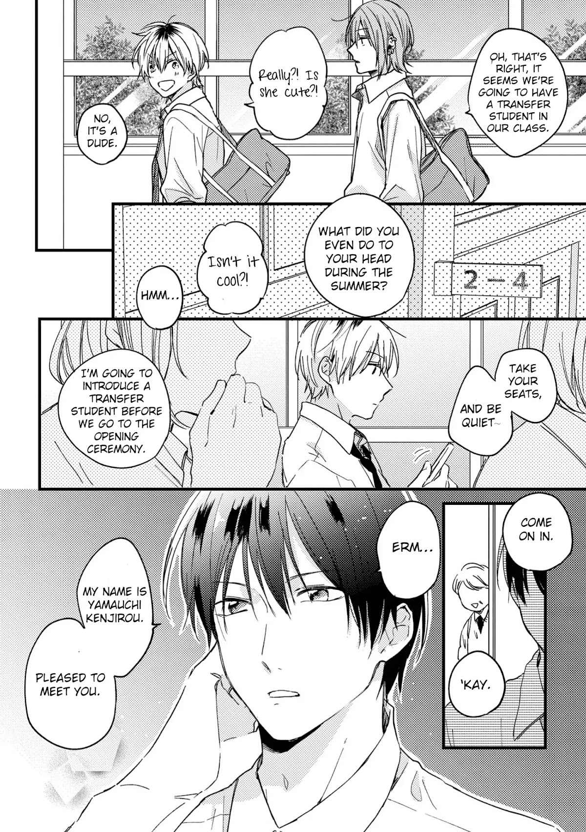 Natsu ni Mebuku wa Koi no Oto Chapter 1 page 8 - Chapter 1