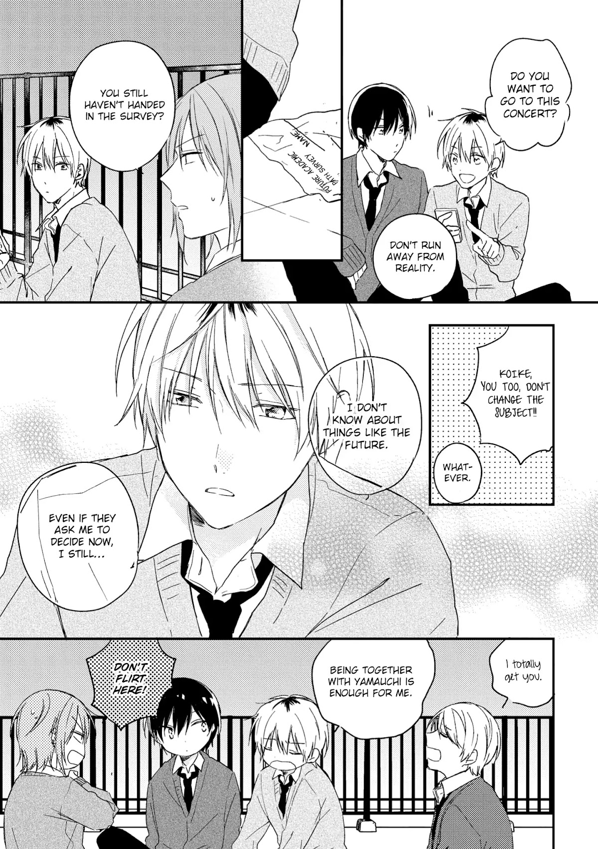 Natsu ni Mebuku wa Koi no Oto Chapter 4 page 6 - Chapter 4