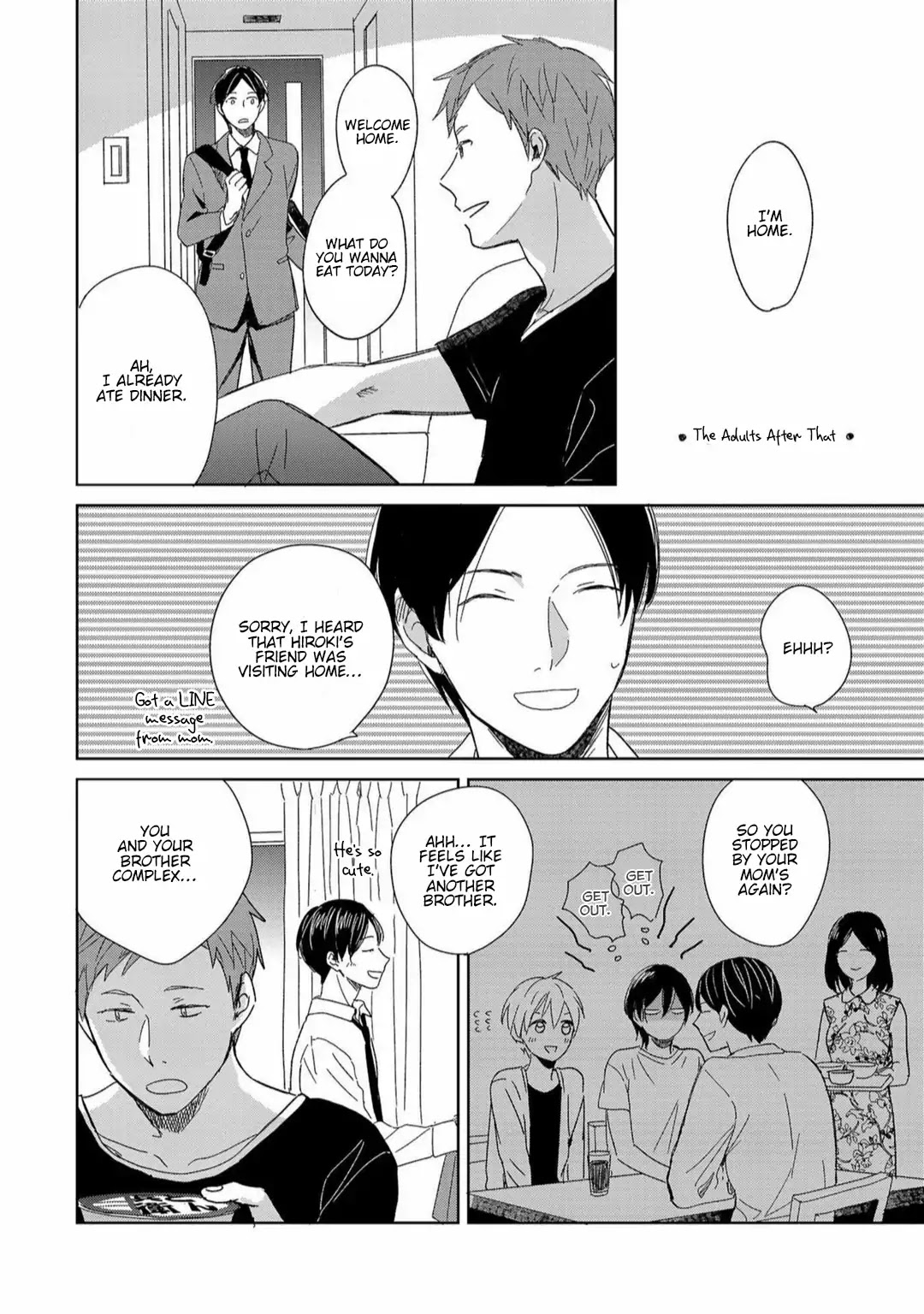 Natsu ni Tokeru Himitsu no Koi Chapter 5.5 page 2 - Extra: The Adults After That [END]