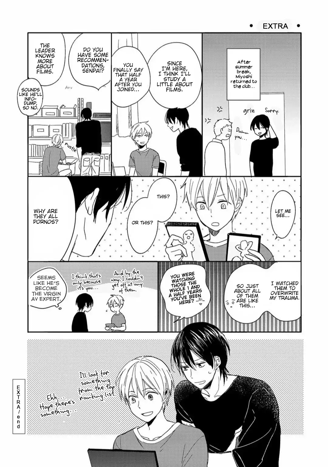Natsu ni Tokeru Himitsu no Koi Chapter 5.5 page 9 - Extra: The Adults After That [END]