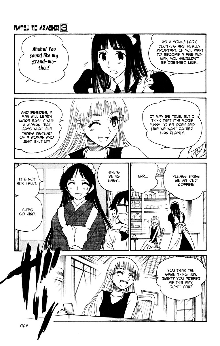 Natsu no Arashi! Chapter 16 page 17 - Chapter 16 : The Time Link Through The Boy