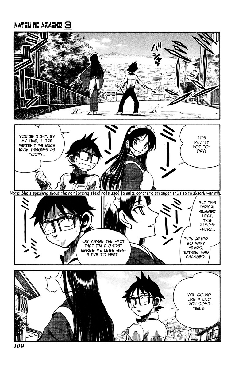 Natsu no Arashi! Chapter 17 page 1 - Chapter 17 : A Man Met In The Past
