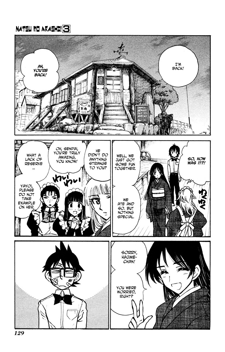 Natsu no Arashi! Chapter 17 page 21 - Chapter 17 : A Man Met In The Past
