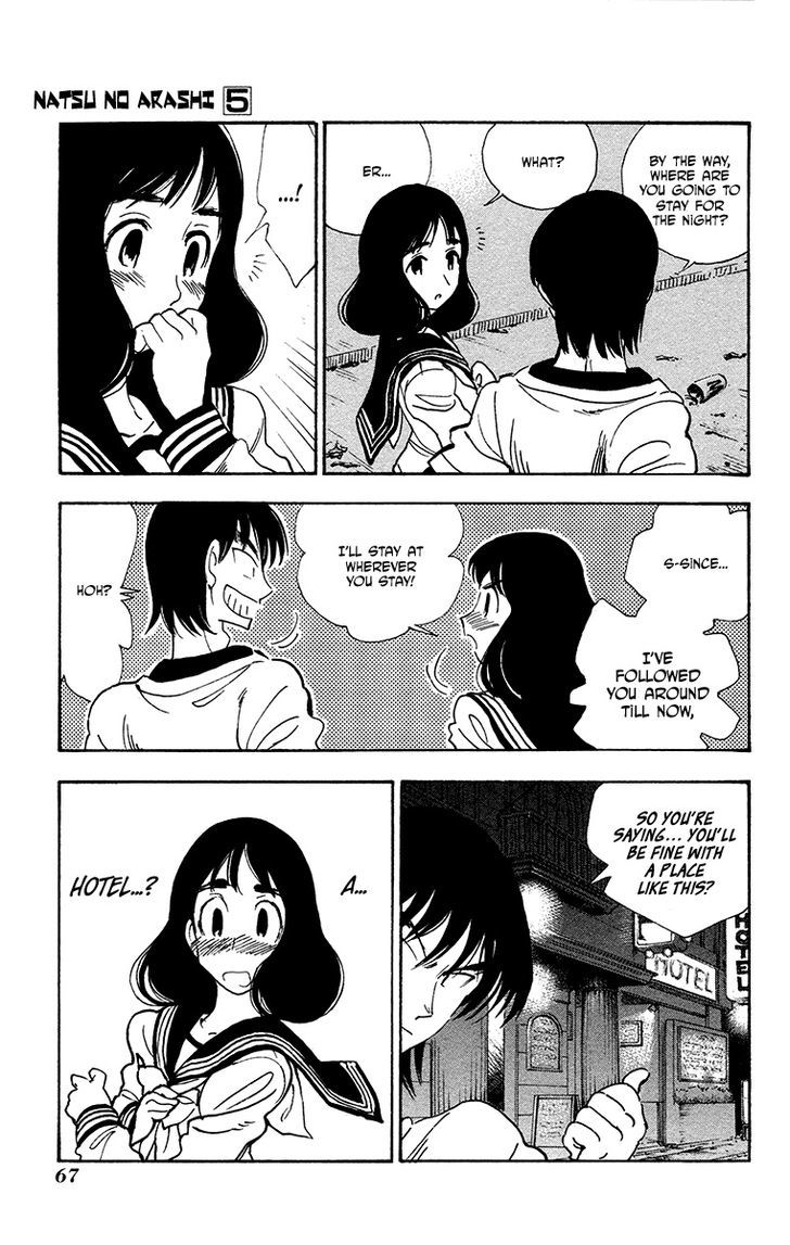 Natsu no Arashi! Chapter 28 page 9 - Chapter 28 : The Two of Them, in Town at Night