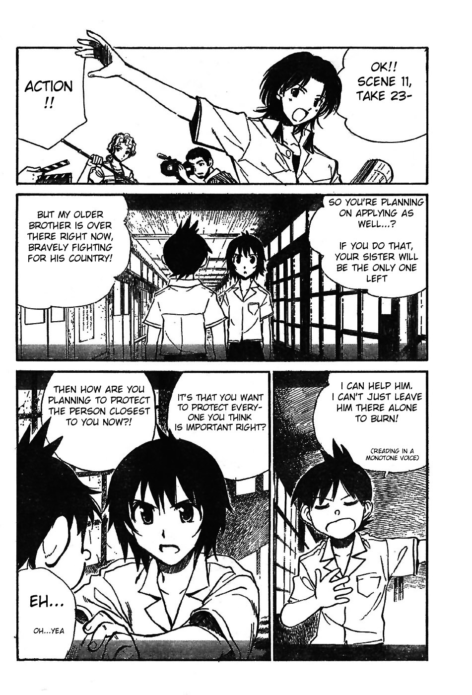 Natsu no Arashi! Chapter 4 page 14 - Chapter 4 : Rememberance in a Closed School