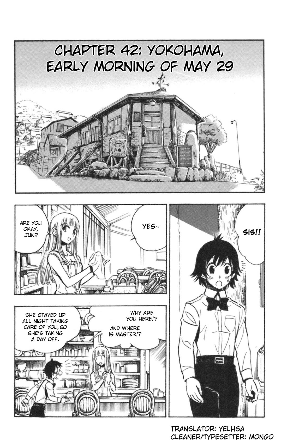 Natsu no Arashi! Chapter 42 page 1 - Chapter 42: Yokohama, Early Morning of May 29