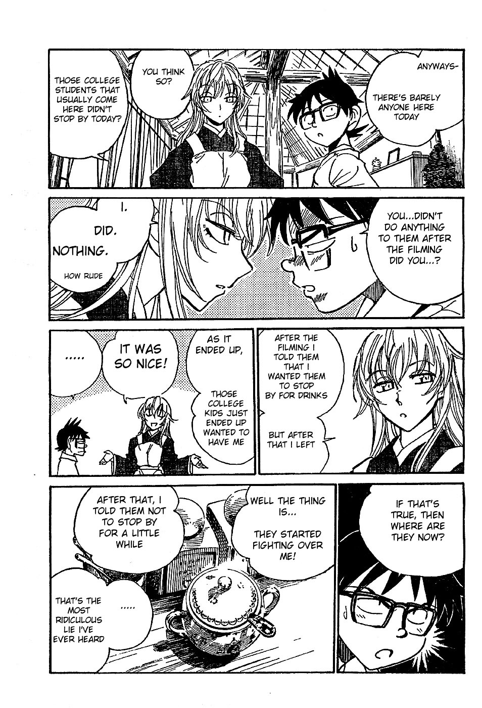 Natsu no Arashi! Chapter 5 page 9 - Chapter 5 : Are you a Ghost? Yasaka's Investigation