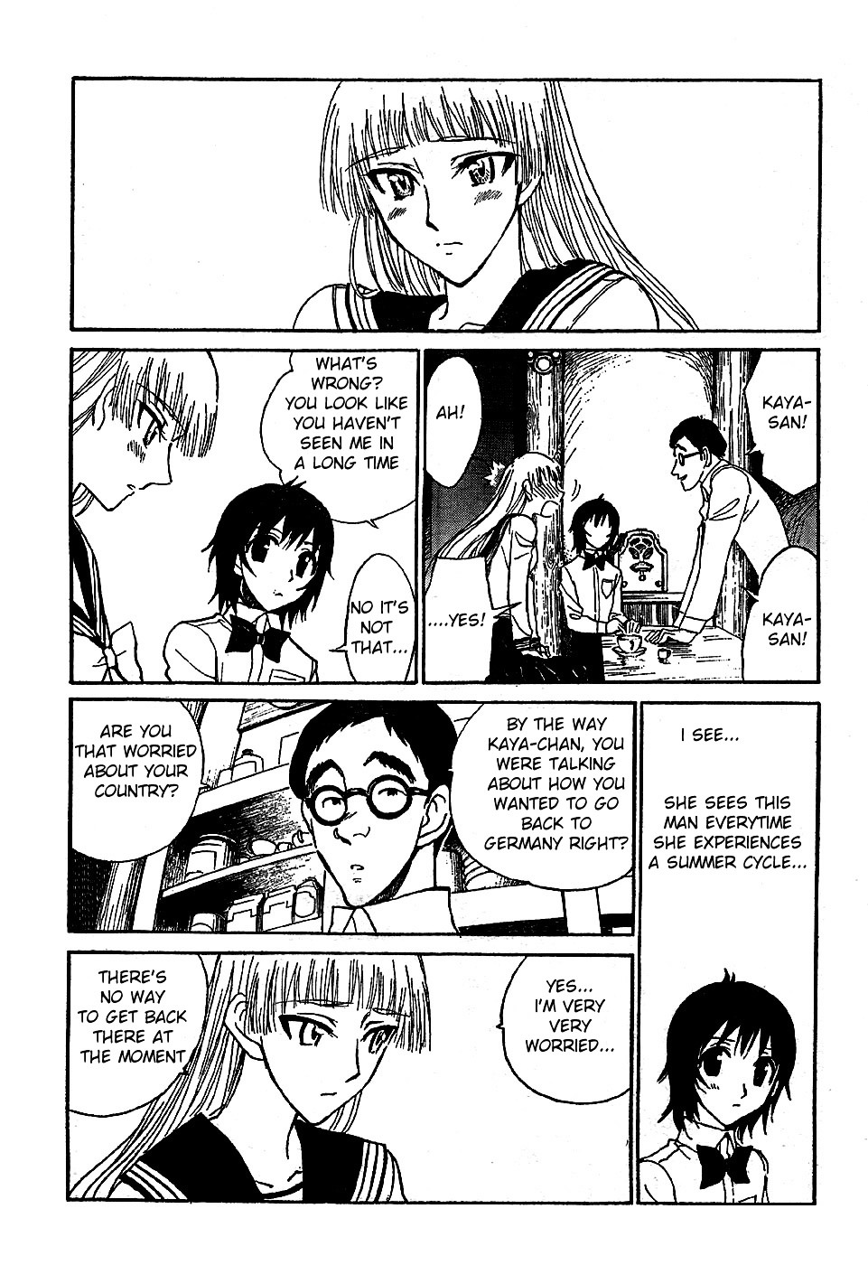 Natsu no Arashi! Chapter 8 page 9 - Chapter 8 : At The Crossing Point