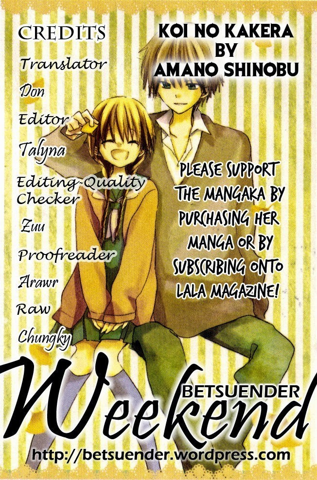 Natsu no Kakera Chapter 3 page 1 - Chapter 3: Koi no Kakera