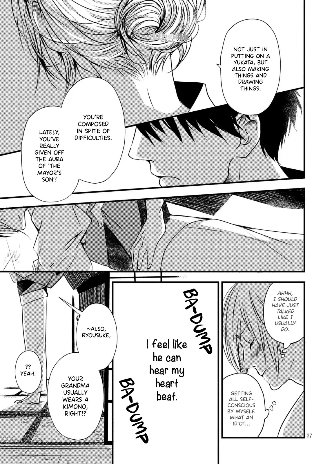Natsu no Yoru, Kimi to Kawaru Chapter 0 page 28 - Chapter 0: Oneshot