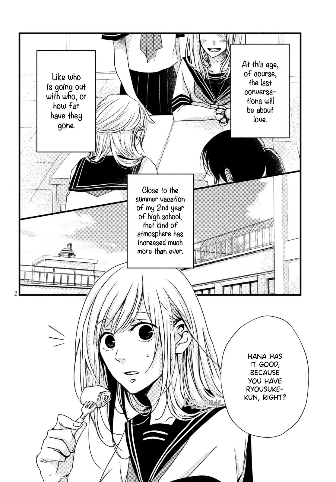 Natsu no Yoru, Kimi to Kawaru Chapter 0 page 3 - Chapter 0: Oneshot