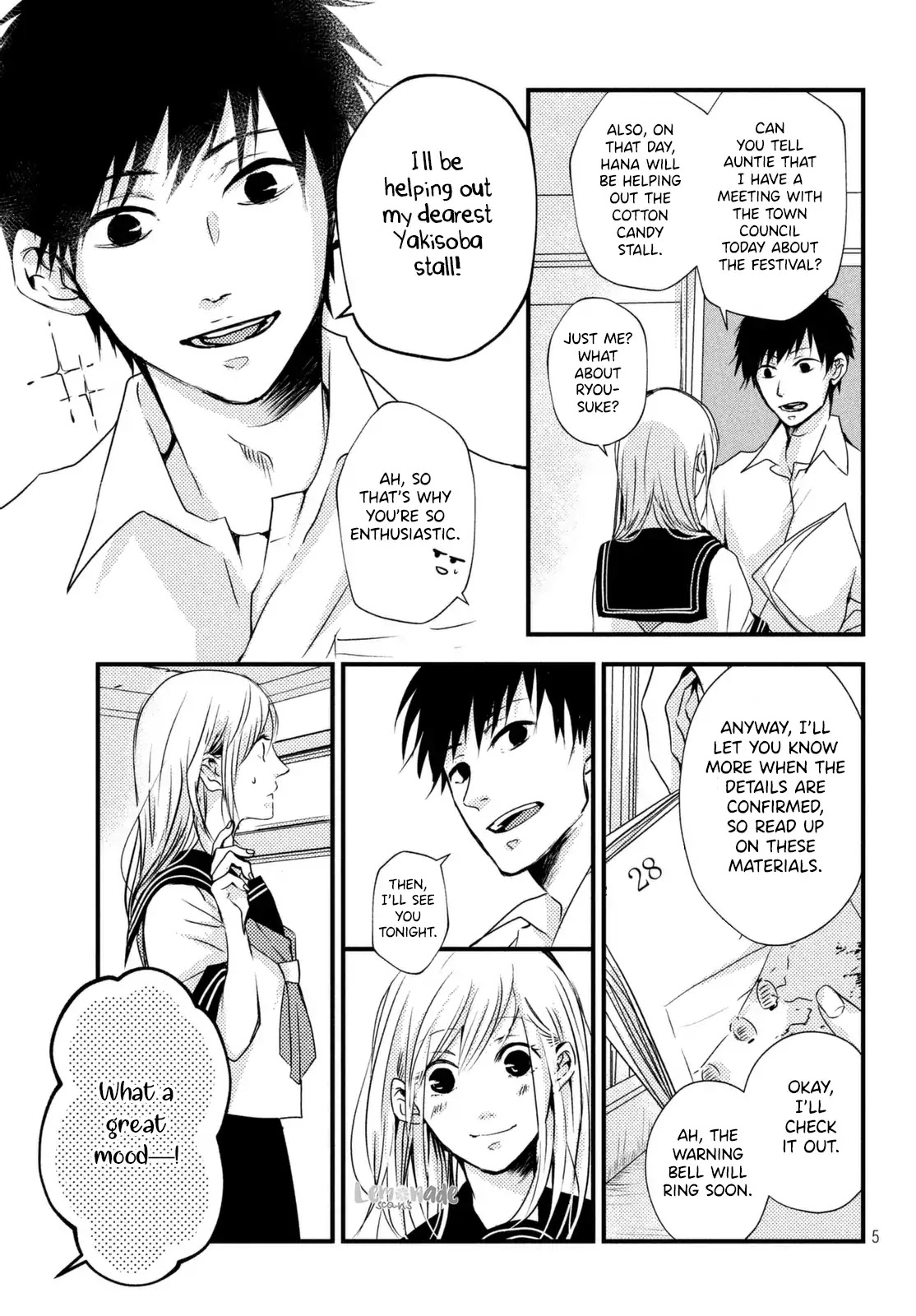Natsu no Yoru, Kimi to Kawaru Chapter 0 page 6 - Chapter 0: Oneshot