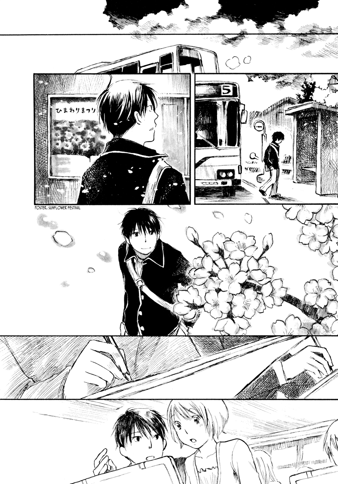 Natsu no Zenjitsu Chapter 11 page 8 - Chapter 11: Sunflowers At The Bus Stop