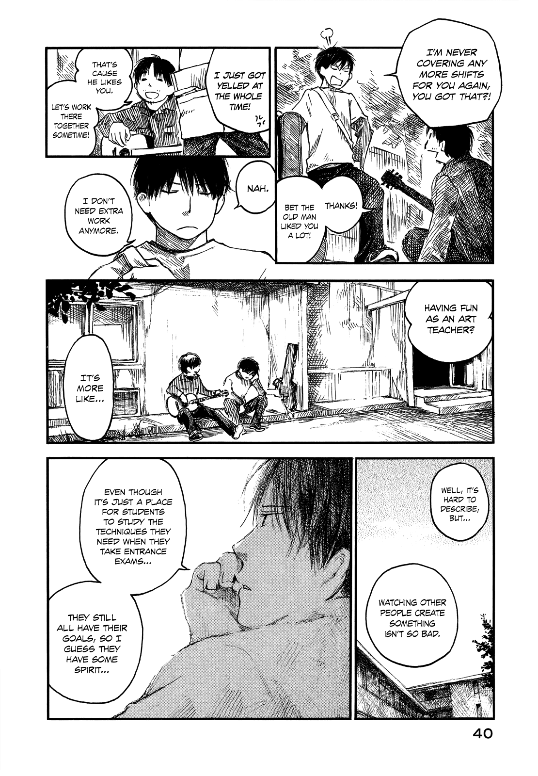 Natsu no Zenjitsu Chapter 14 page 8 - Chapter 14: Urges