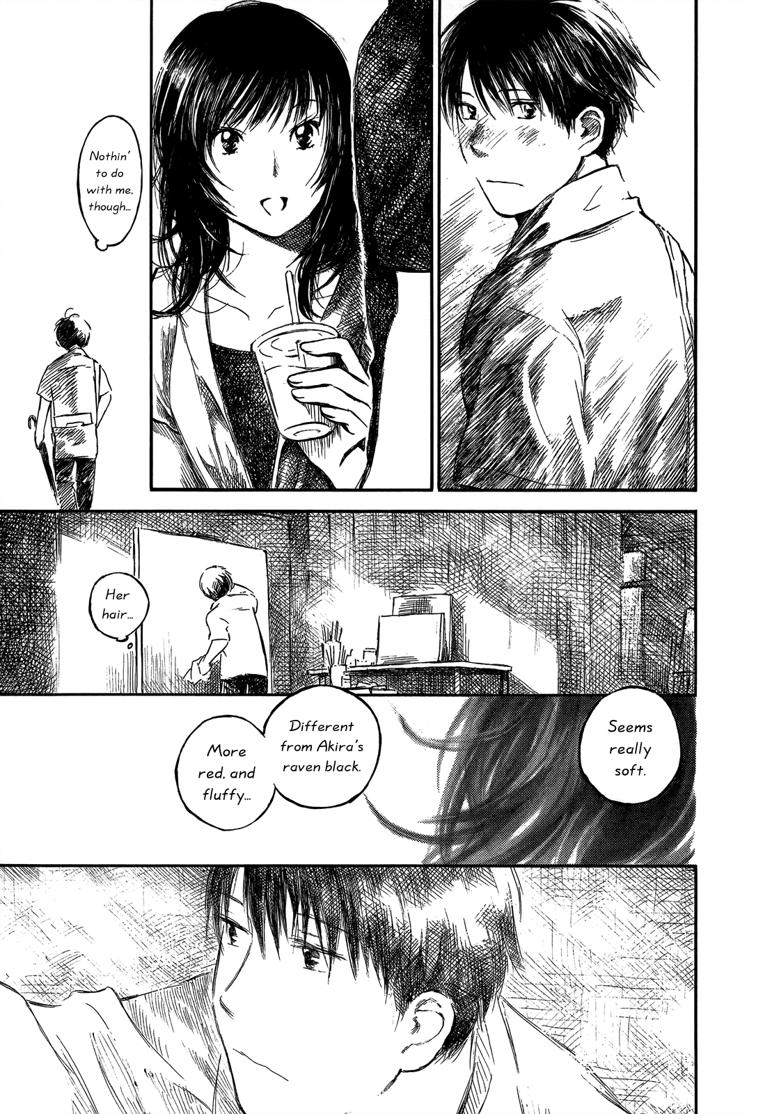 Natsu no Zenjitsu Chapter 16 page 21 - Chapter 16: Being Touched