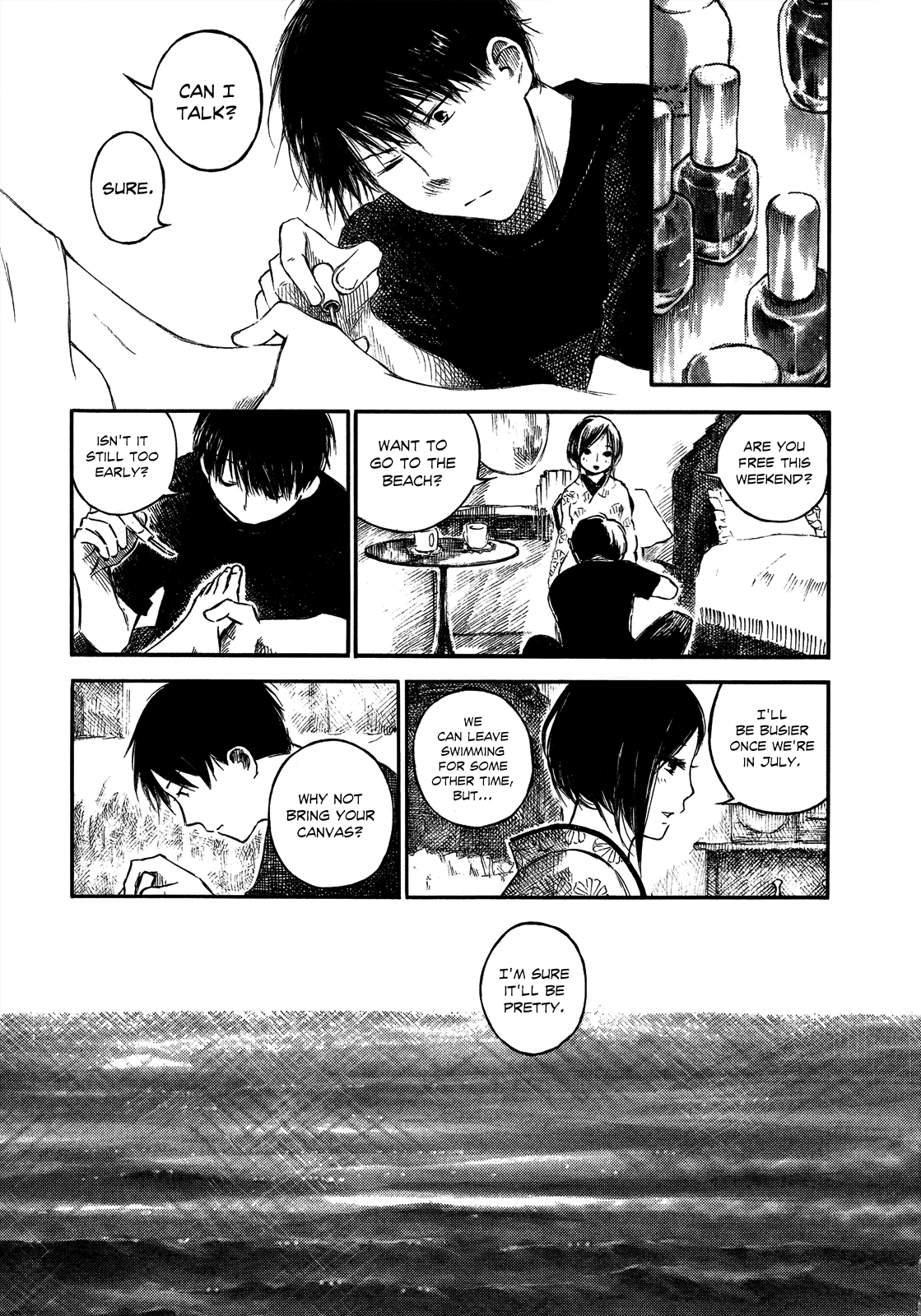 Natsu no Zenjitsu Chapter 16 page 23 - Chapter 16: Being Touched