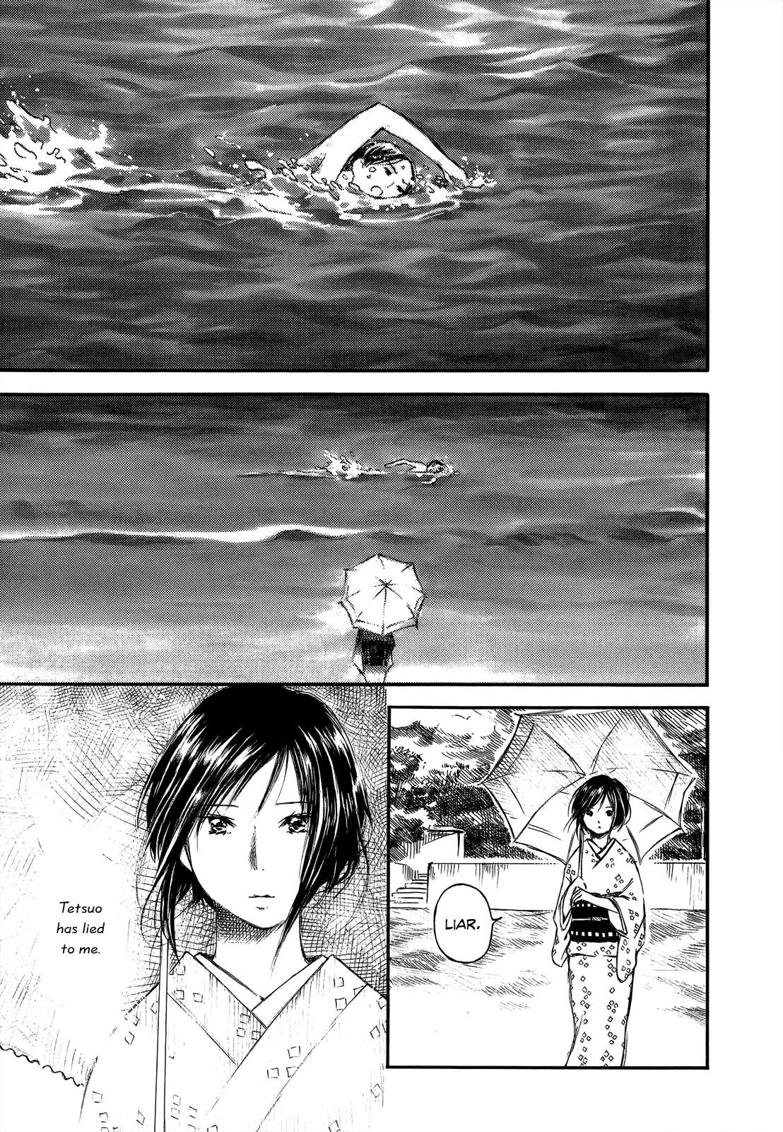 Natsu no Zenjitsu Chapter 18 page 9 - Chapter 18: A Day At The Beach