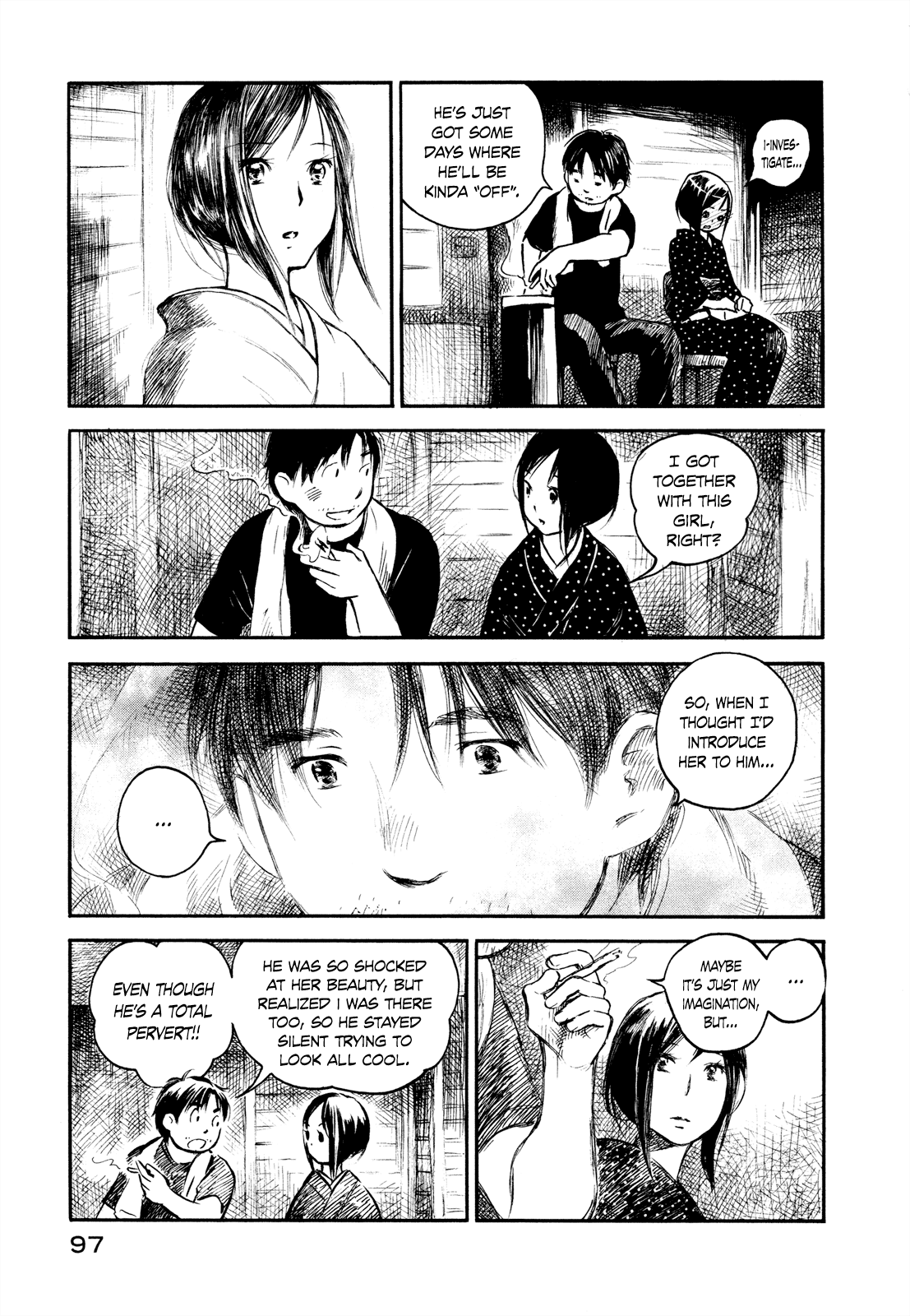 Natsu no Zenjitsu Chapter 23 page 11 - Chapter 23: Investigating Lovers