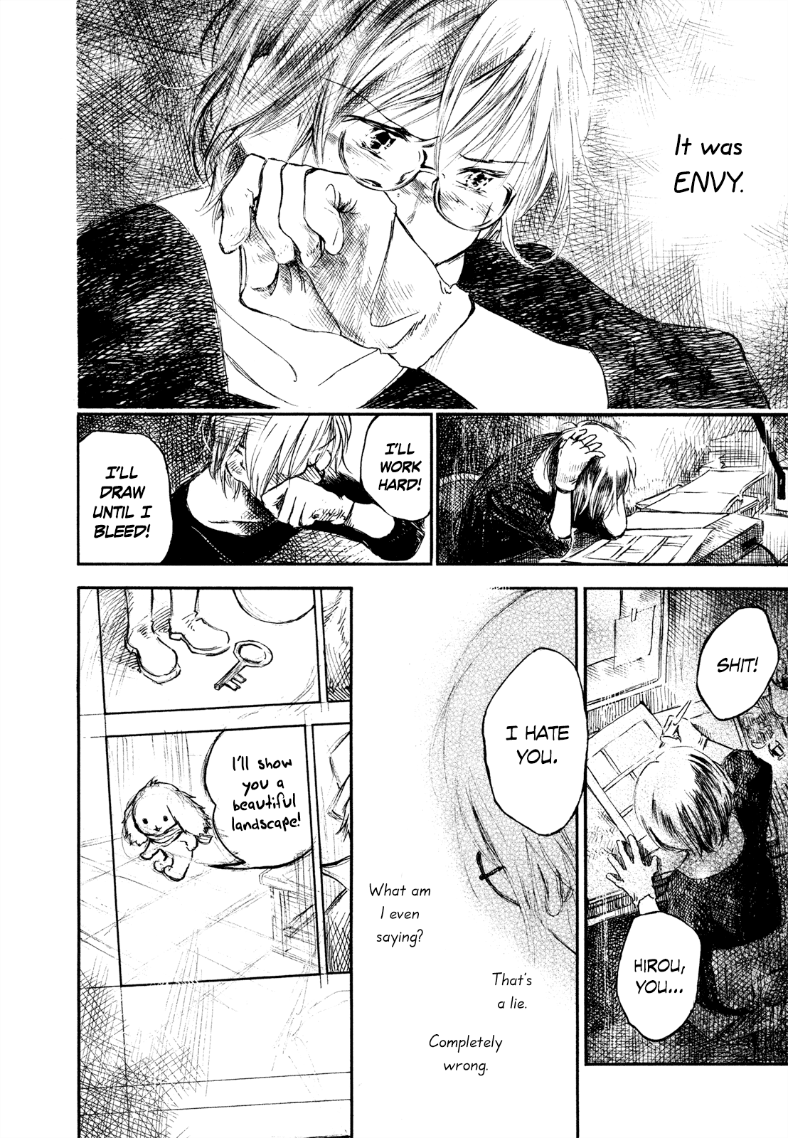 Natsu no Zenjitsu Chapter 26.1 page 12 - Chapter 26.1: I'll Show You A Beautiful Landscape