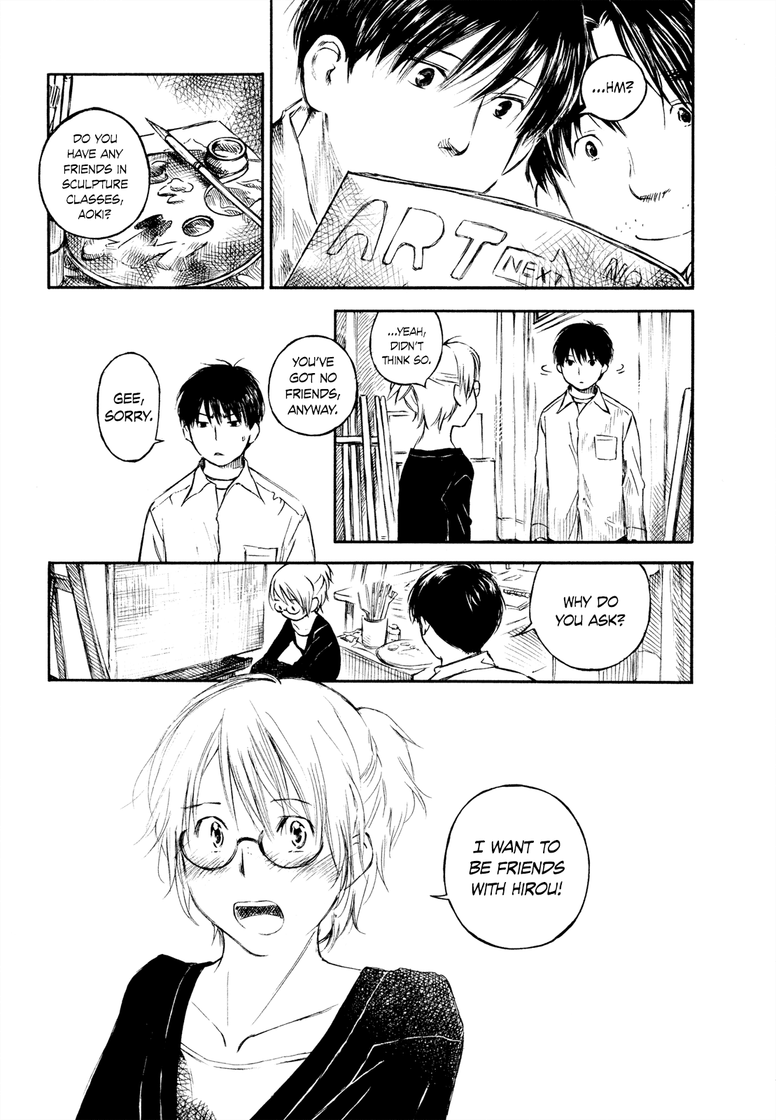 Natsu no Zenjitsu Chapter 26.1 page 15 - Chapter 26.1: I'll Show You A Beautiful Landscape