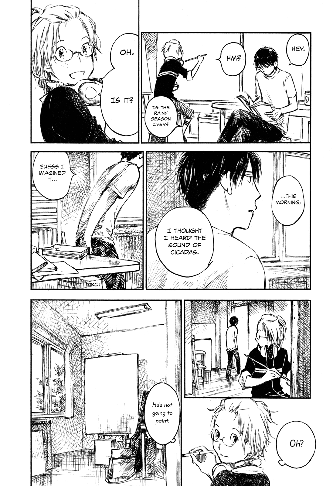 Natsu no Zenjitsu Chapter 33 page 4 - Chapter 33: Cry Of The Cicadas