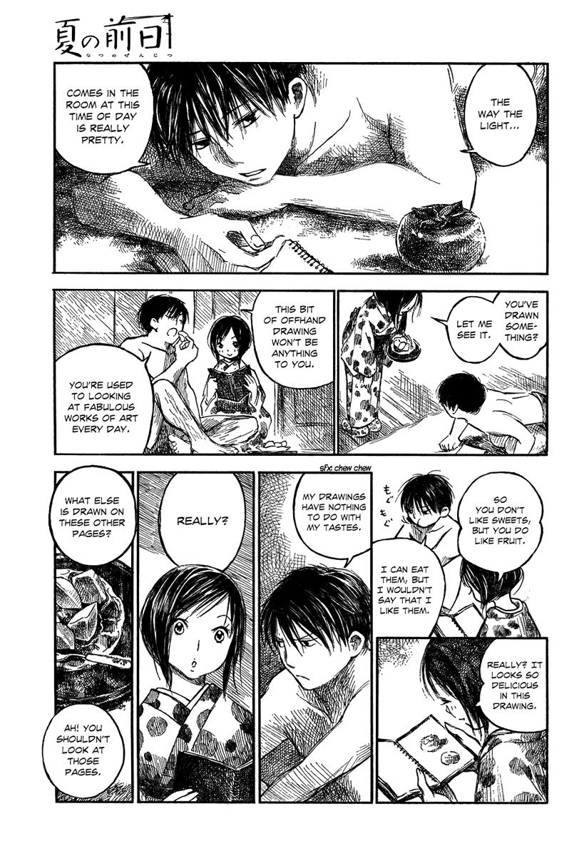 Natsu no Zenjitsu Chapter 4 page 21 - Chapter 4: The Face Without A Face