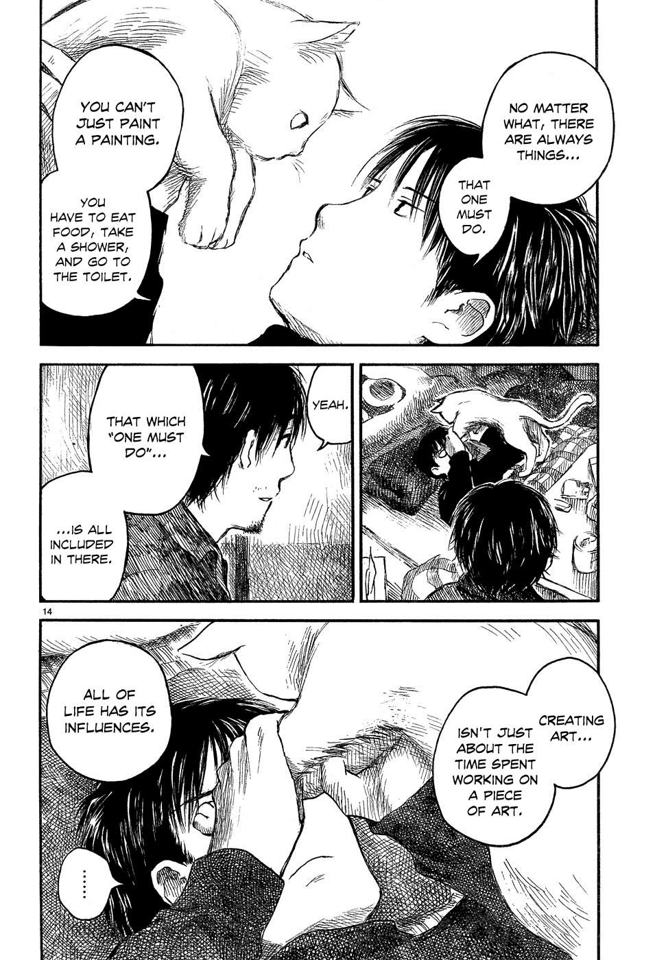 Natsu no Zenjitsu Chapter 5 page 14 - Chapter 5: A Room Of Refuge