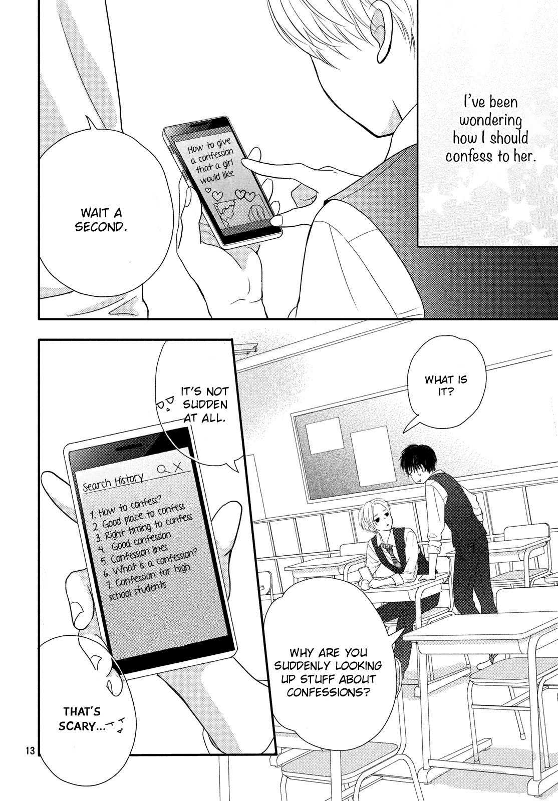 Natsuaki-kun wa Kyou mo Kokuhaku shitai Chapter 1 page 15 - Chapter 1