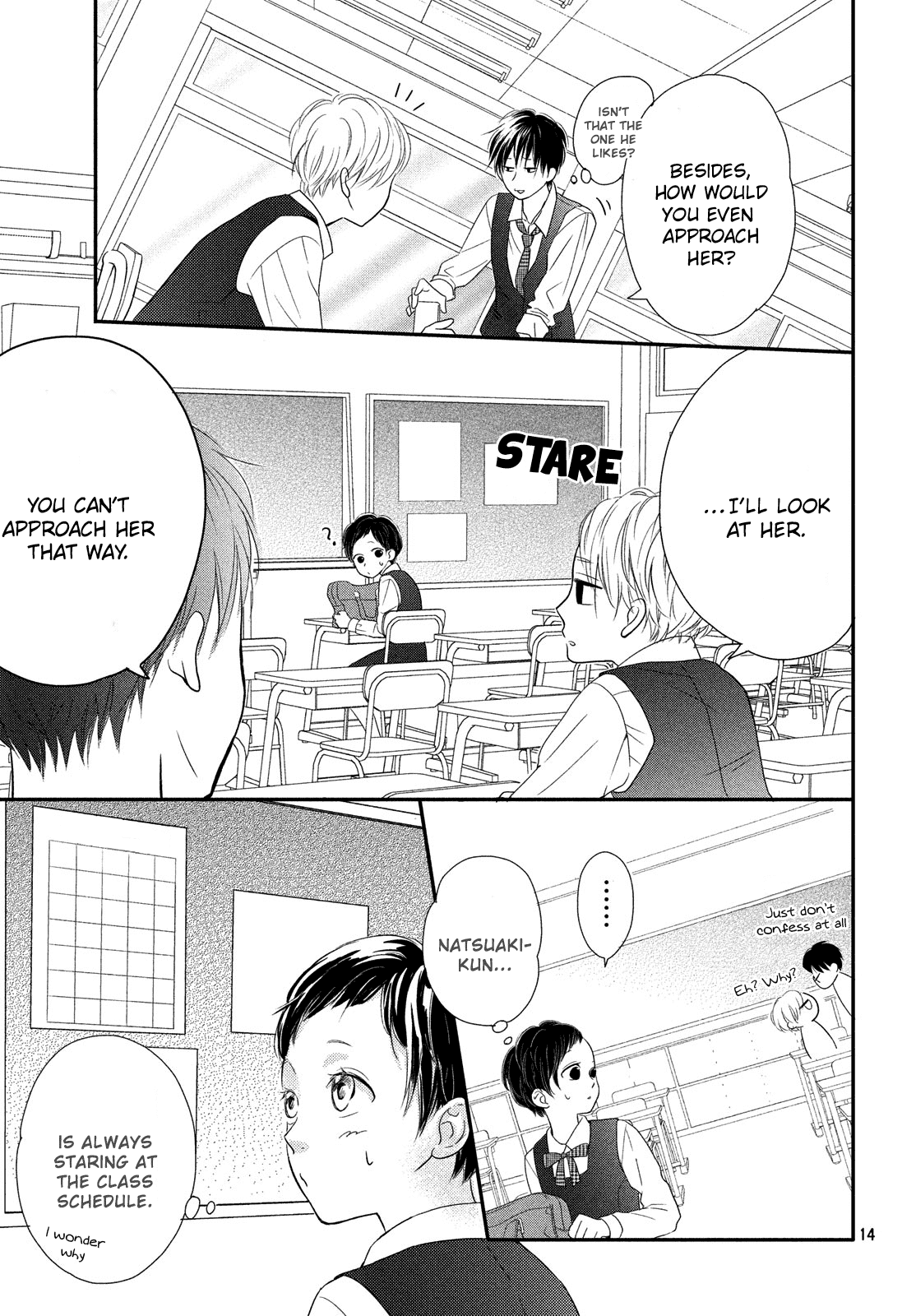 Natsuaki-kun wa Kyou mo Kokuhaku shitai Chapter 1 page 16 - Chapter 1