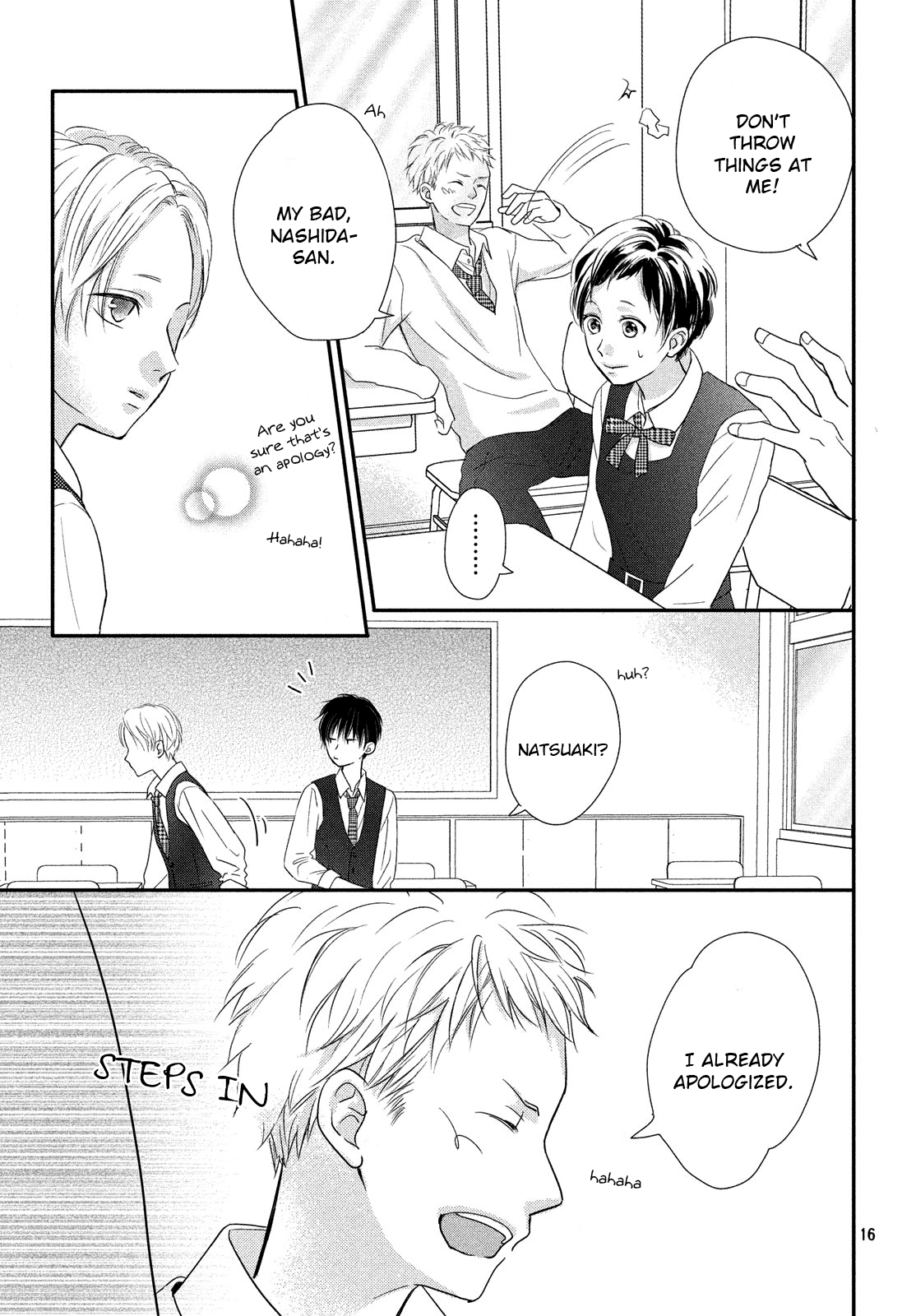 Natsuaki-kun wa Kyou mo Kokuhaku shitai Chapter 1 page 18 - Chapter 1