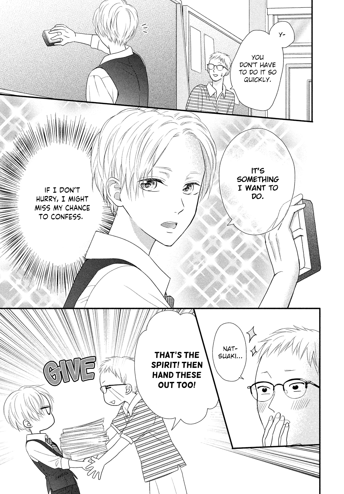 Natsuaki-kun wa Kyou mo Kokuhaku shitai Chapter 3 page 12 - Chapter 3