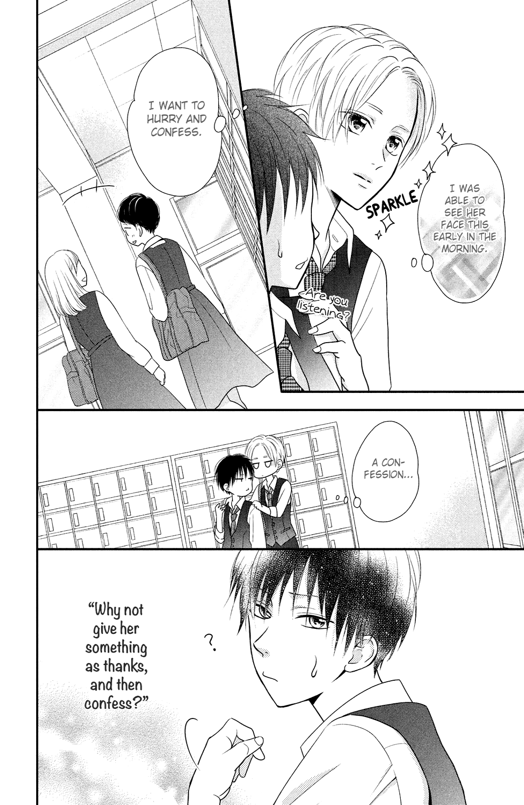 Natsuaki-kun wa Kyou mo Kokuhaku shitai Chapter 4 page 12 - Chapter 4