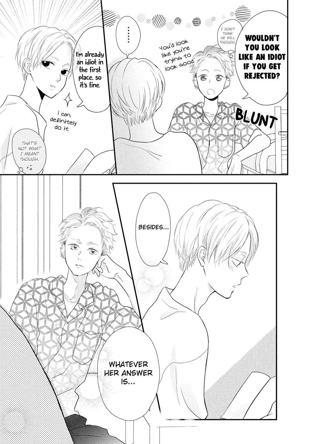 Natsuaki-kun wa Kyou mo Kokuhaku shitai Chapter 7 page 13 - Chapter 7